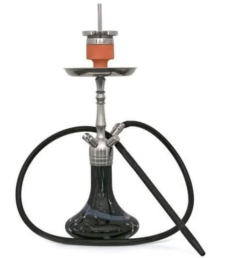 Кальян AMY Deluxe SS 12 Little Palm 57 см на 1 персону Черный (25864146)