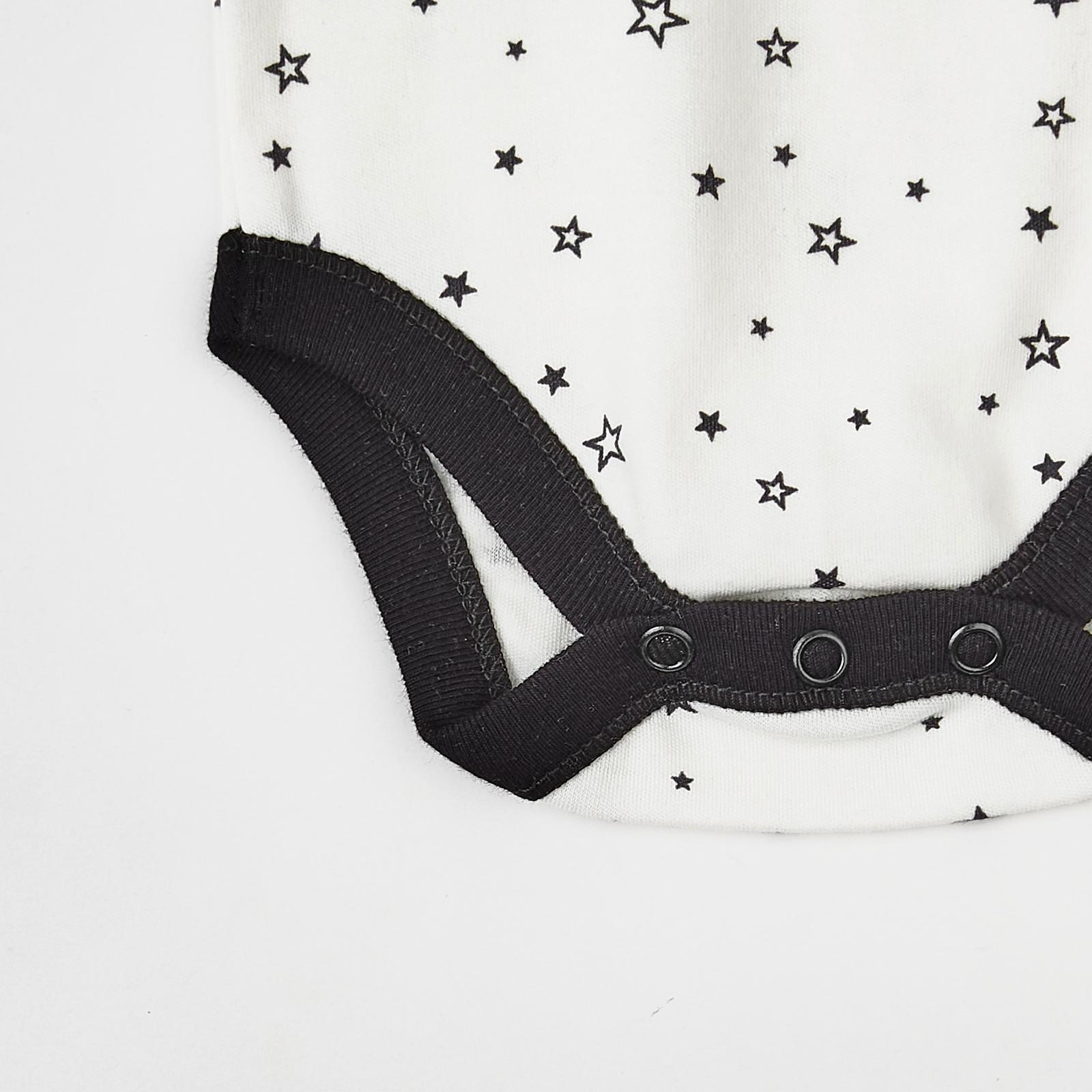 Боди с длинным рукавом Звездочки 74-80 см - фото 2 Боди с длинным рукавом Звездочки 74-80 см - фото 2