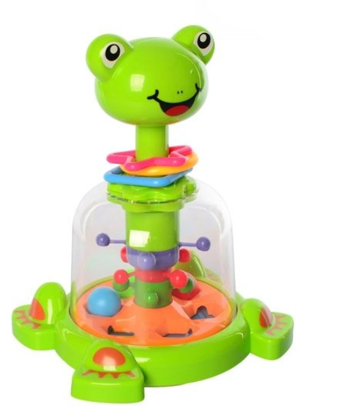 Развивающая игрушка волчок Limo Toy Лягушонок (SL83012-13-14)