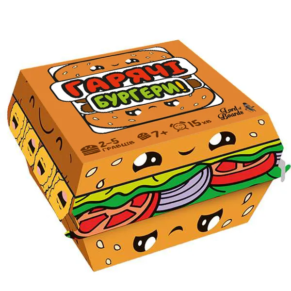 Настільна гра "Гарячі Бургери Burger ASAP!" (16707)