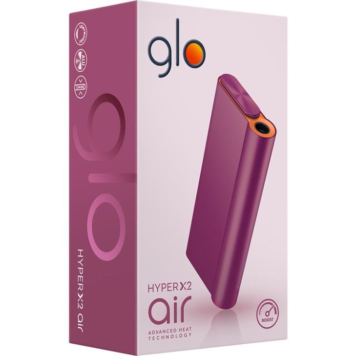 Система нагрівання тютюну Glo HYPER X2 AIR Рожеві сутінки - фото 2