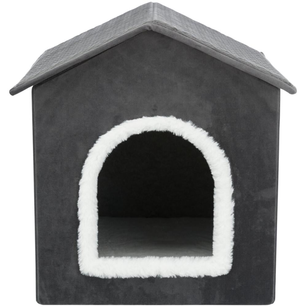 Домик для собак Trixie Livia 38х41х44 см Темно-серый/Белый (37911) - фото 2