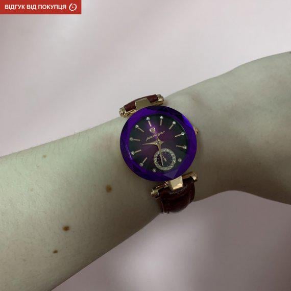 Часы наручные женские Poedagar Bordo с минеральным стеклом и кожаным ремешком (105-96-1149) - фото 5 Часы наручные женские Poedagar Bordo с минеральным стеклом и кожаным ремешком (105-96-1149) - фото 5