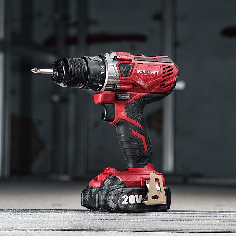 Шуруповерт акумуляторний Worcraft CD-S20LiW з акумулятором 2А і і зарядним 40Нм - фото 8 Шуруповерт акумуляторний Worcraft CD-S20LiW з акумулятором 2А і і зарядним 40Нм - фото 8