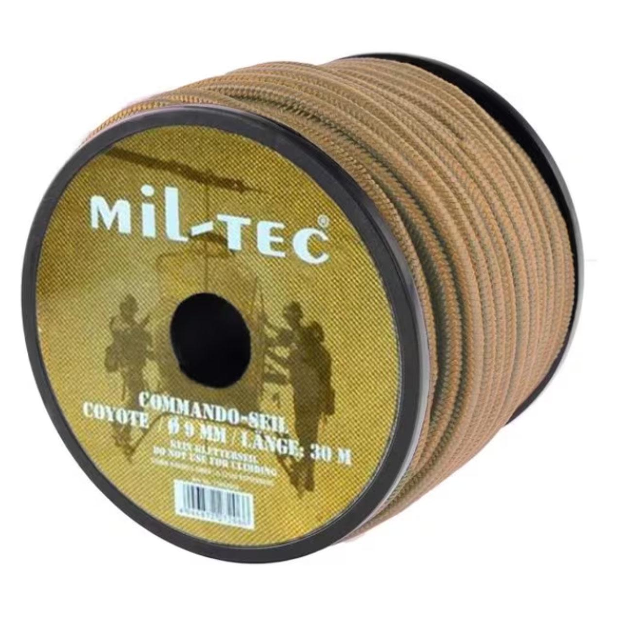 Веревка Mil-Tec Commando 30x9 мм Coyote