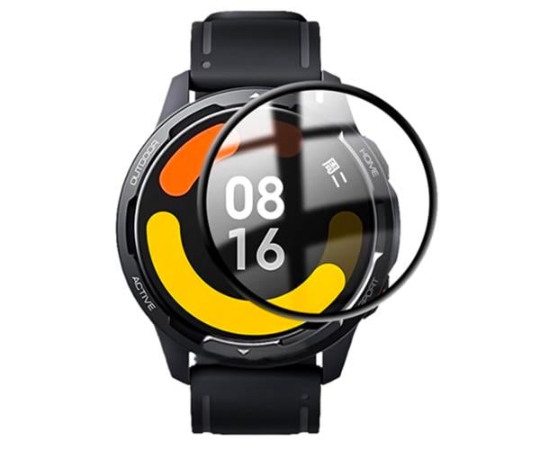 Защитное стекло противоударное SoftGlass Full Cover P ммA для Mibro Watch X1 Black Защитное стекло противоударное SoftGlass Full Cover P ммA для Mibro Watch X1 Black