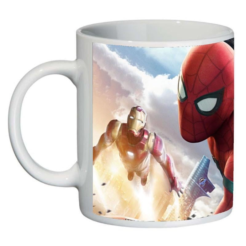 Кружка с принтом SuperCup Человек Паук 0011 (SPM-0011)
