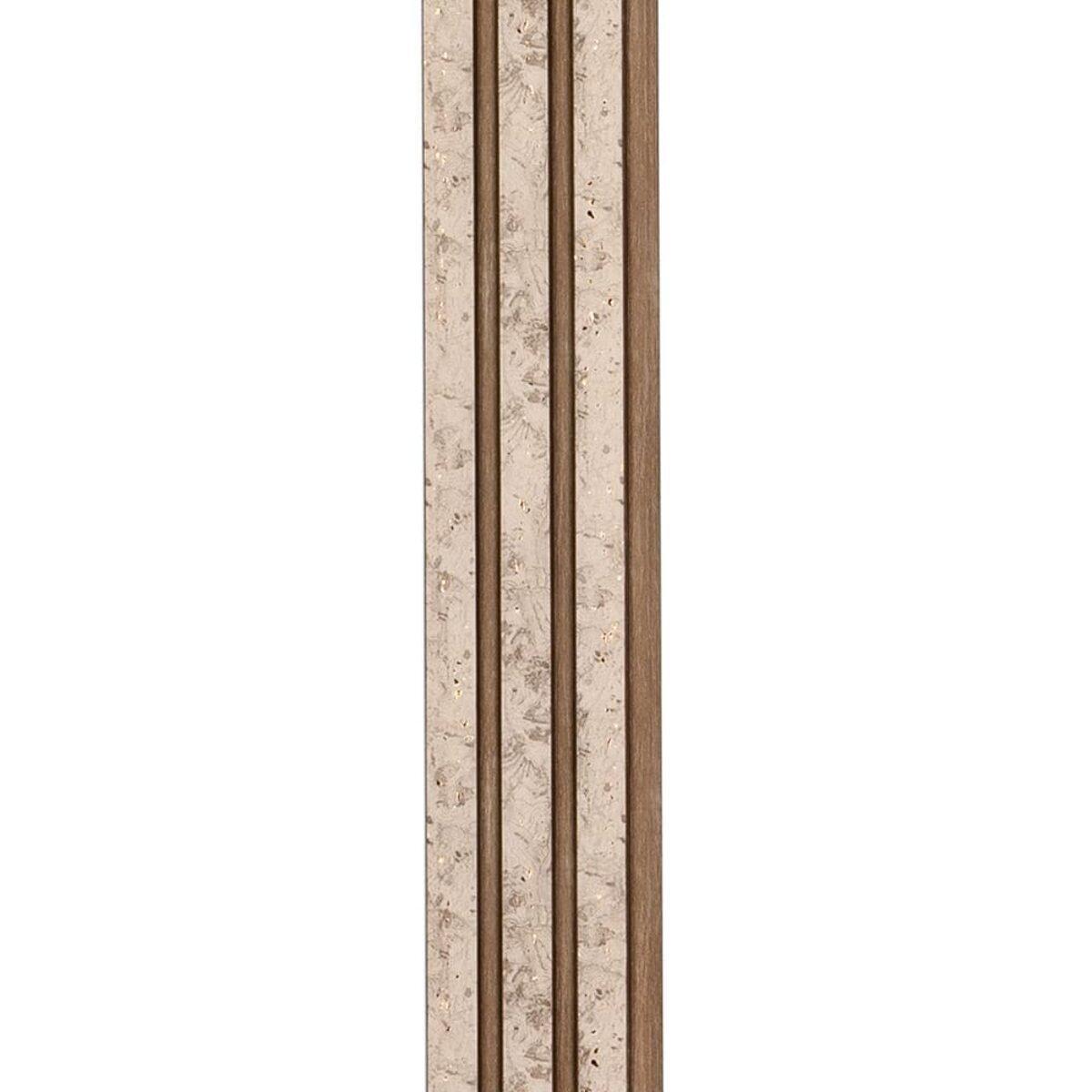 Рельс декоративный PS 2900х120х12 мм Бежевый меланж с золотыми вкраплениями (SW-00001742) - фото 4 Рельс декоративный PS 2900х120х12 мм Бежевый меланж с золотыми вкраплениями (SW-00001742) - фото 4