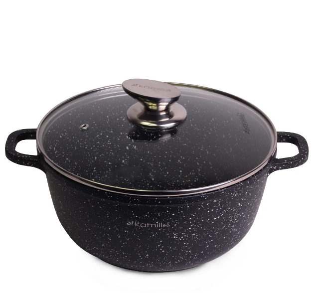 Кастрюля с крышкой Kamille 4,5 л (KM-4405)