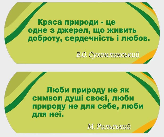 Стенд для школи та НУШ "Розумні Вислови" з ПВХ 890х745 мм (UM0015)