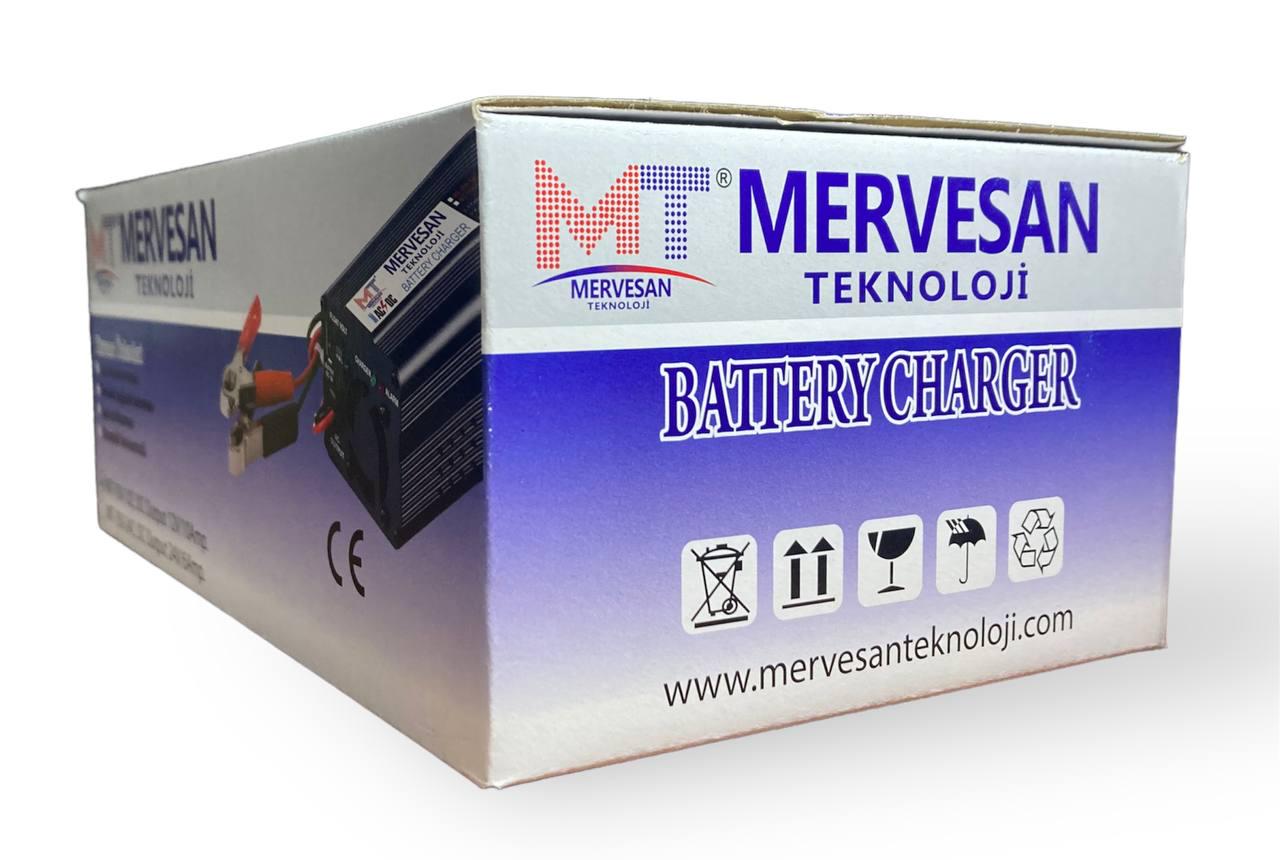 Зарядний пристрій для акумулятора автомобіля Mervesan Teknoloji Battery Charger 12V 10A (9191405) - фото 2