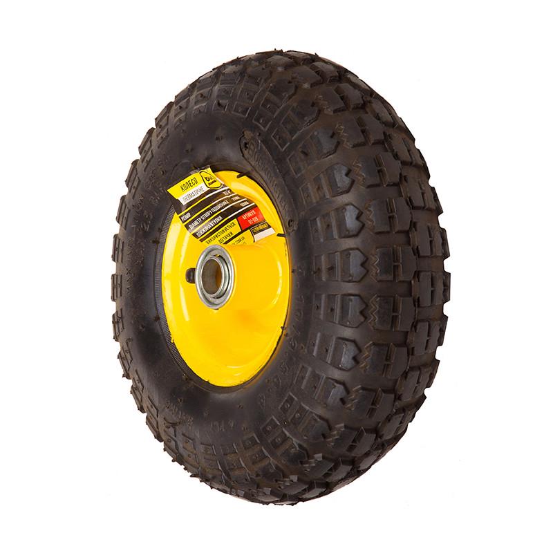 Колесо пневмо 3,5х4 о/d 20 к тачке Budmonster 01-026/01-050 (64187) - фото 3 Колесо пневмо 3,5х4 о/d 20 к тачке Budmonster 01-026/01-050 (64187) - фото 3