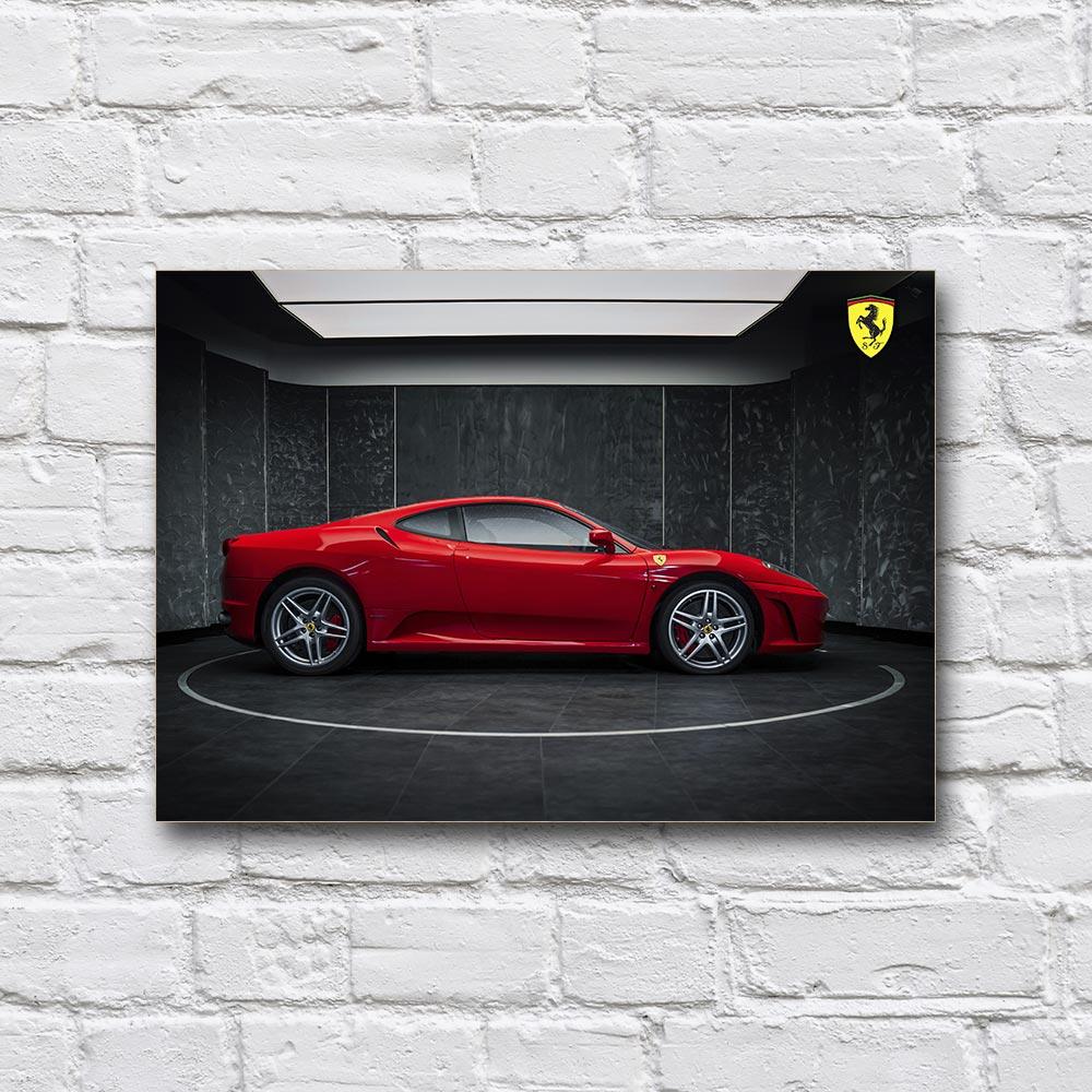 Постер деревянный Ferrari F430 210х297 мм (18236149)