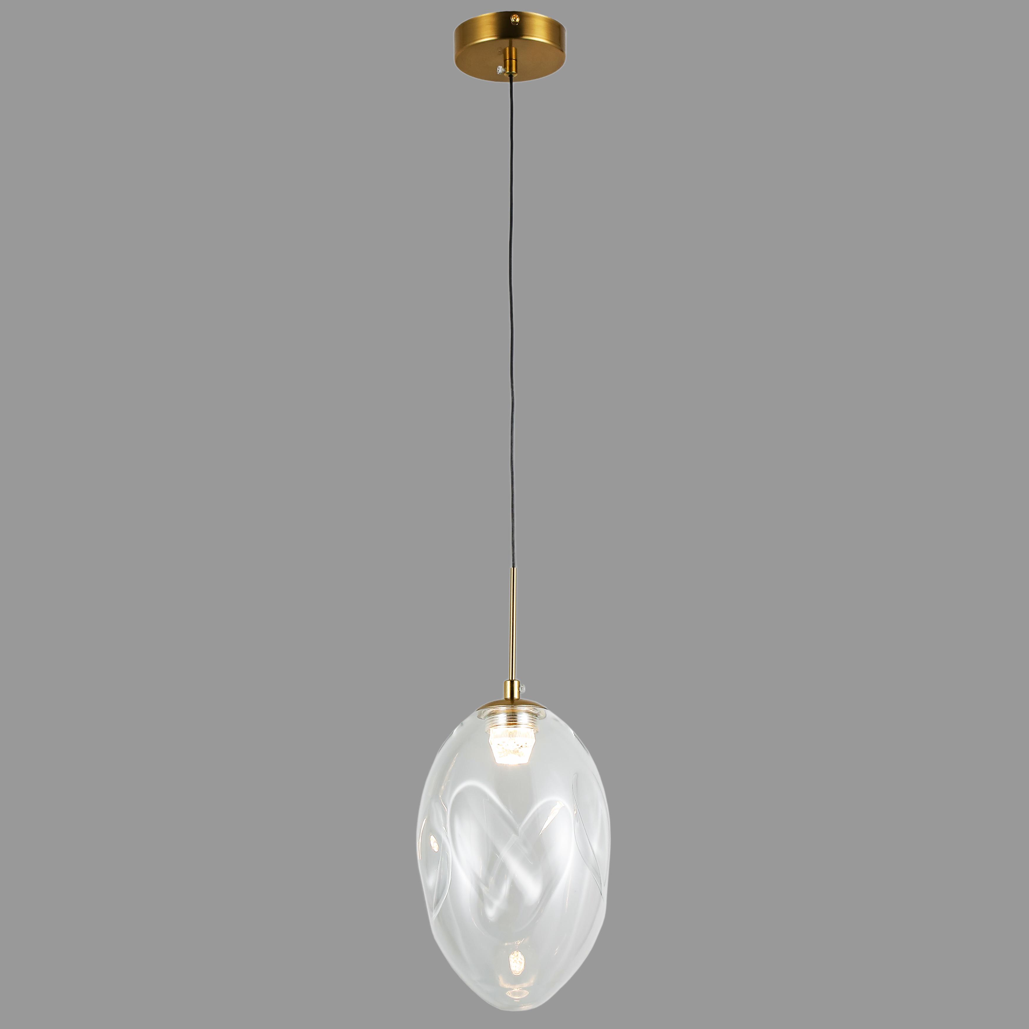 Подвес дизайнерский Led 3W с прозрачным плафоном (800-P3308L-1led CL)