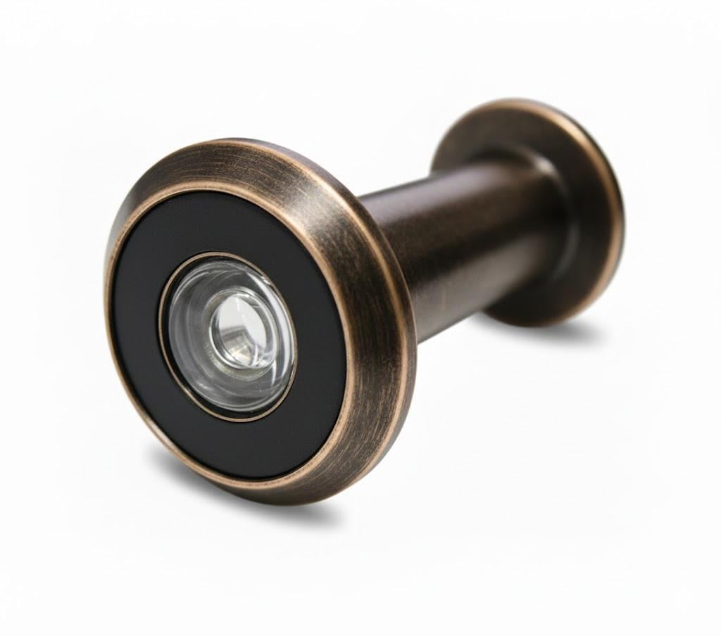 Вічко дверне Tesla Locks МХ-001 50x75 Бронзовий (4632/2)