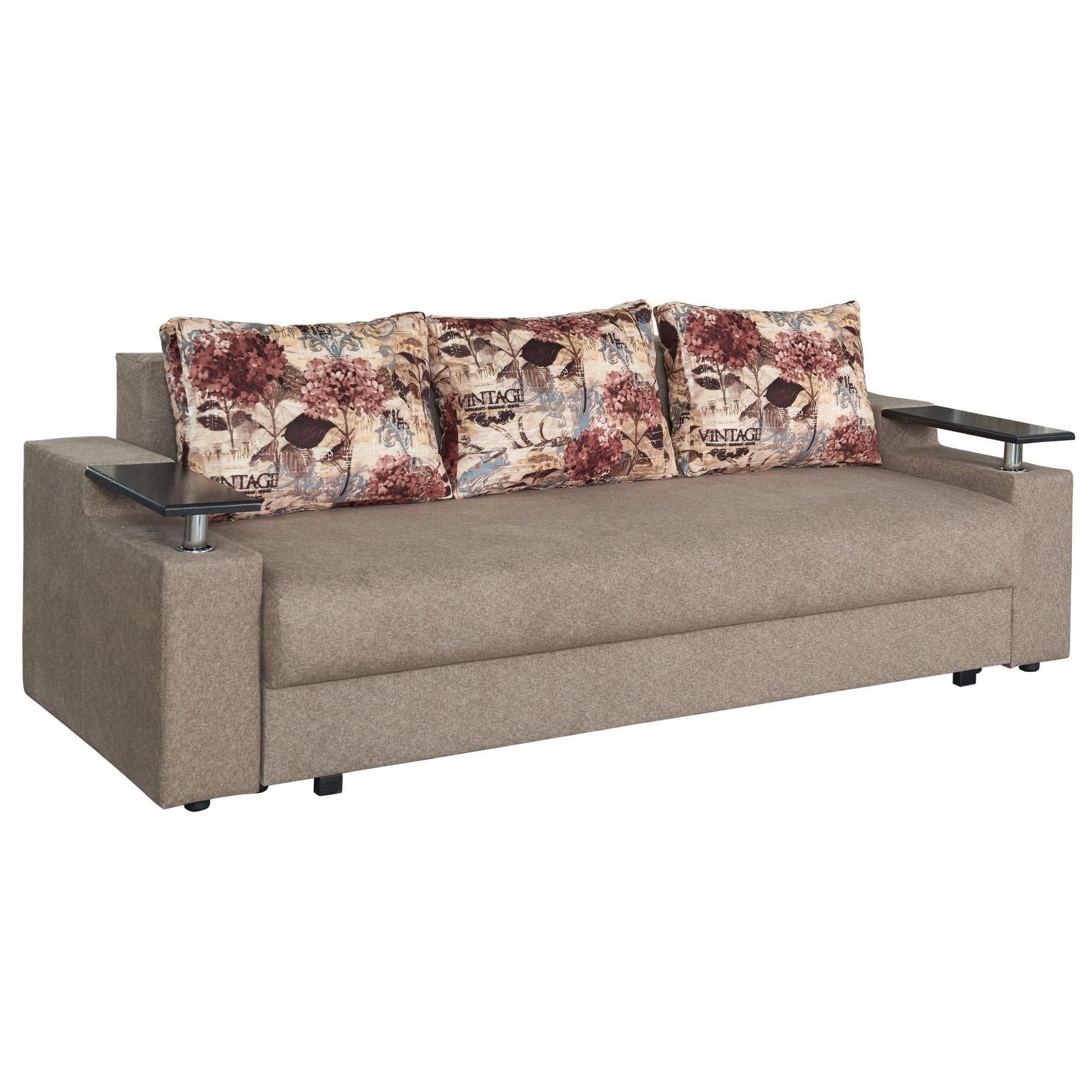 Диван раскладной Mebel Service Бруно еврокнижка Коричневый