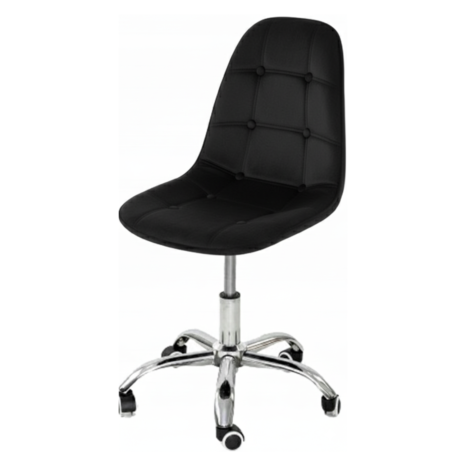 Офисное кресло Регулируемое VIENA Plus velvet Черный (32810259)