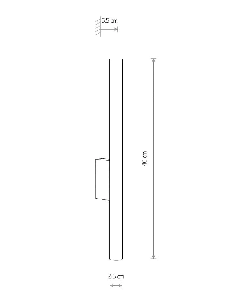 Бра Liel 8047 Laser G9 2x10 W IP20 Black (13931853) - фото 3