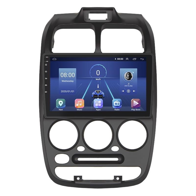 Штатна магнітола Lesko для Hyundai Accent II 1999-2012 екран 9" 4/32Gb 4G Wi-Fi GPS Top