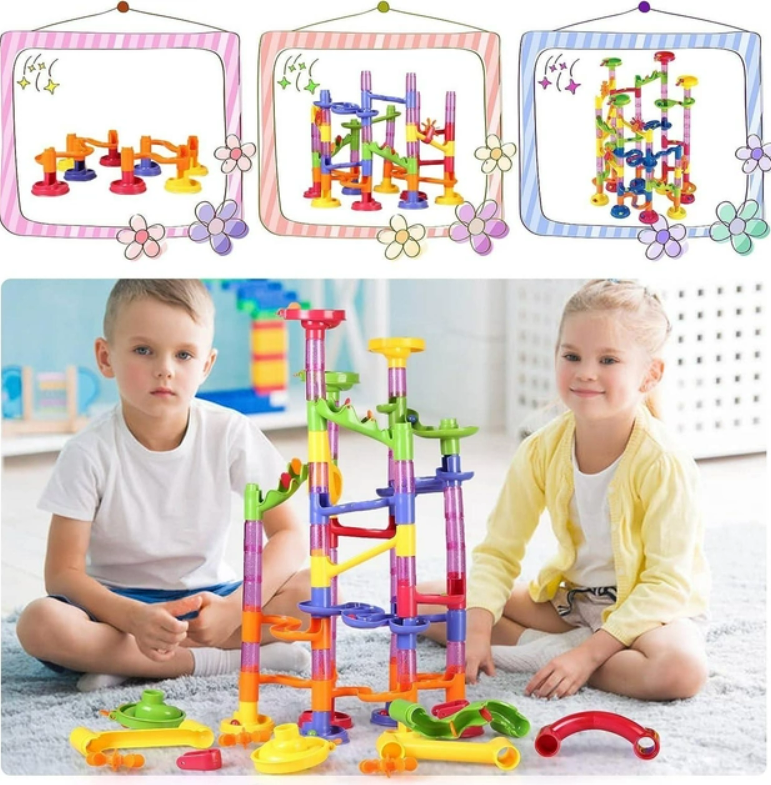 Конструктор-лабиринт Marble Run 105 деталей (LH587I) - фото 5