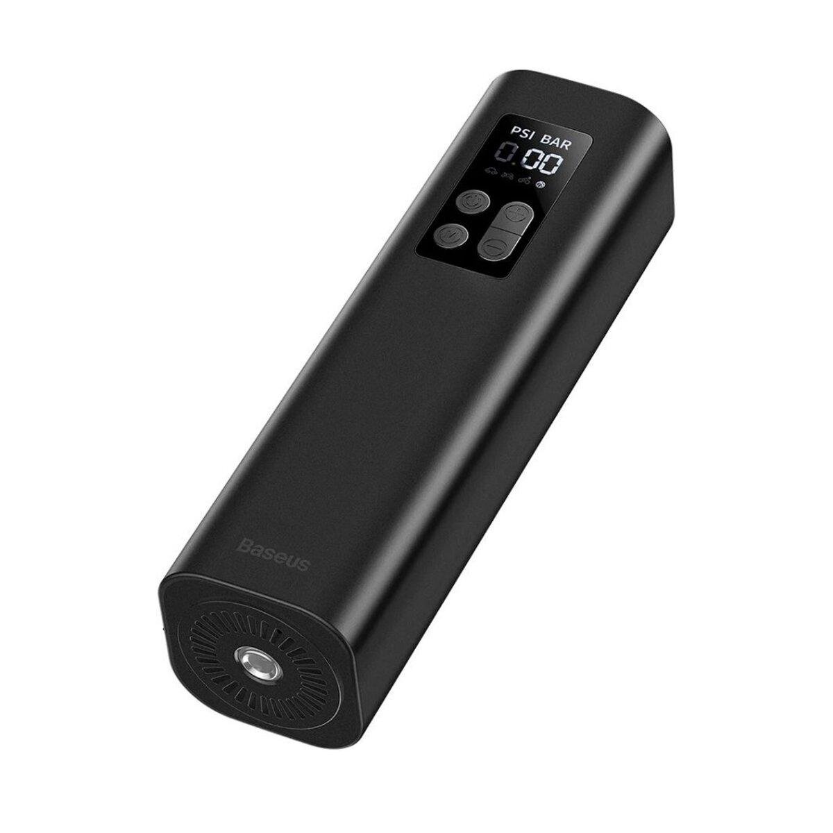 Автомобильный насос BASEUS Super Mini Inflator Pump Black