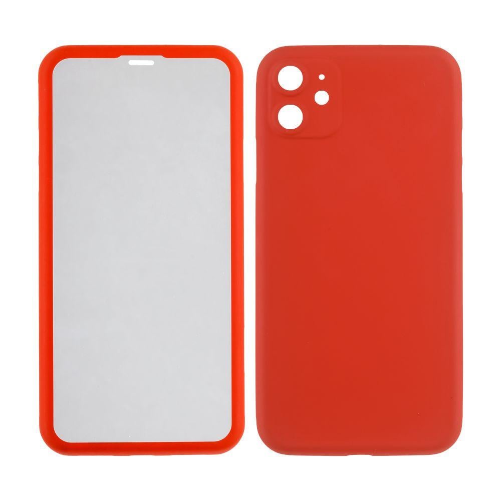 Чехол Double Sided для iPhone 11 Красный
