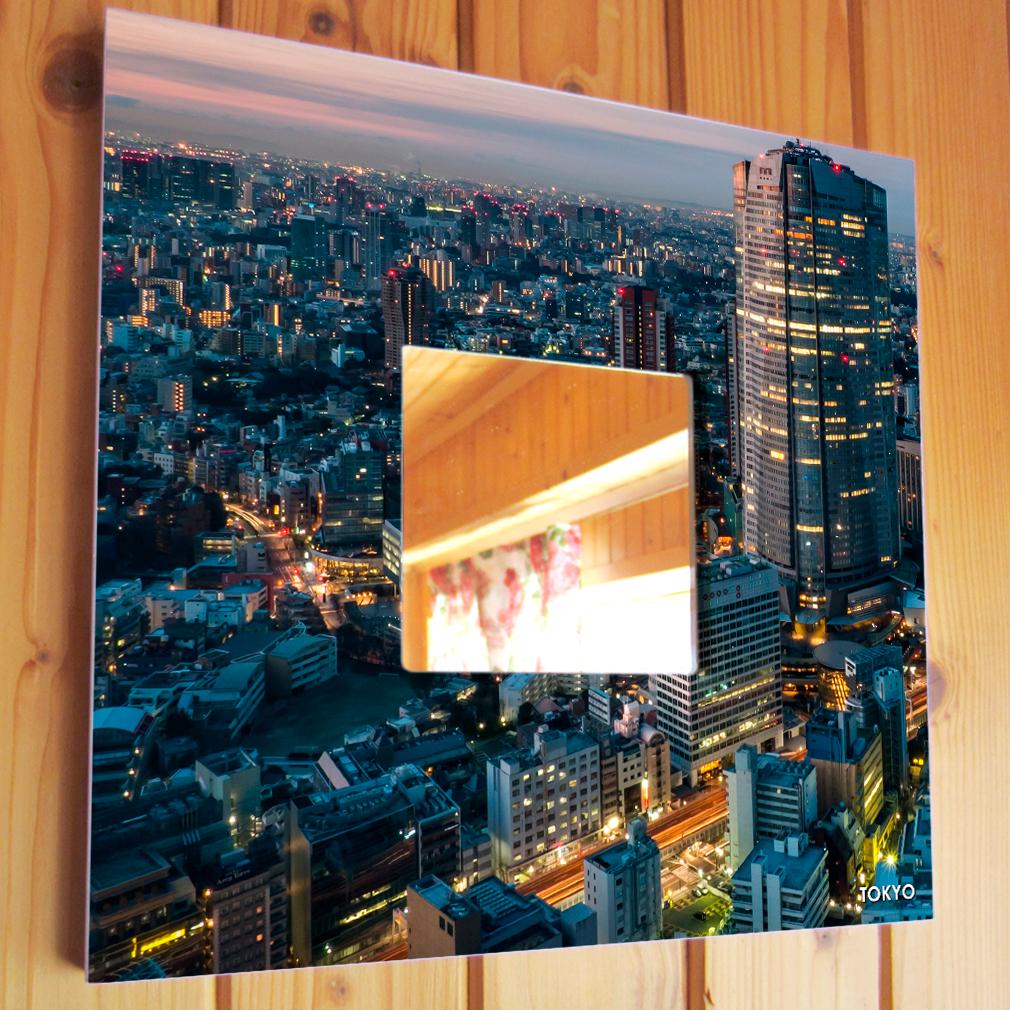 Зеркало декоративное Токио Япония 260х260 мм (M04082) Зеркало декоративное Токио Япония 260х260 мм (M04082)