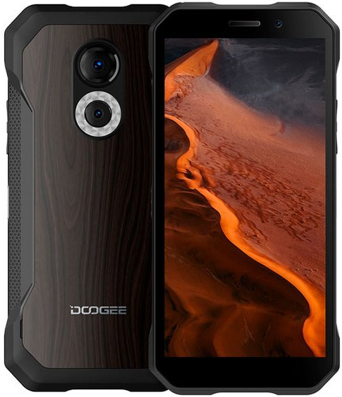 Смартфон Doogee S61 6/64Gb Night Vision Wood Grain - фото 1