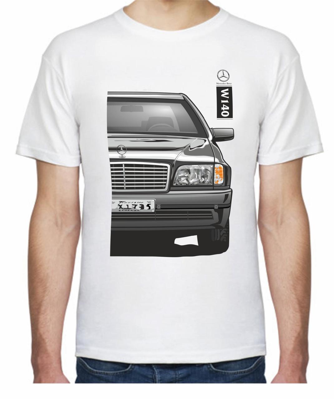 Футболка мужская Avtolife Mercedes-Benz W140 Stock FR 107440 XL Белый (2494943833) Футболка мужская Avtolife Mercedes-Benz W140 Stock FR 107440 XL Белый (2494943833)