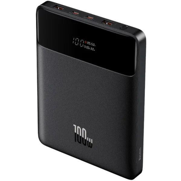 Повербанк BASEUS Blade Power Quick Charge 20000 mAh 100W 3,0 5A Black (BS1822) - фото 7 Повербанк BASEUS Blade Power Quick Charge 20000 mAh 100W 3,0 5A Black (BS1822) - фото 7