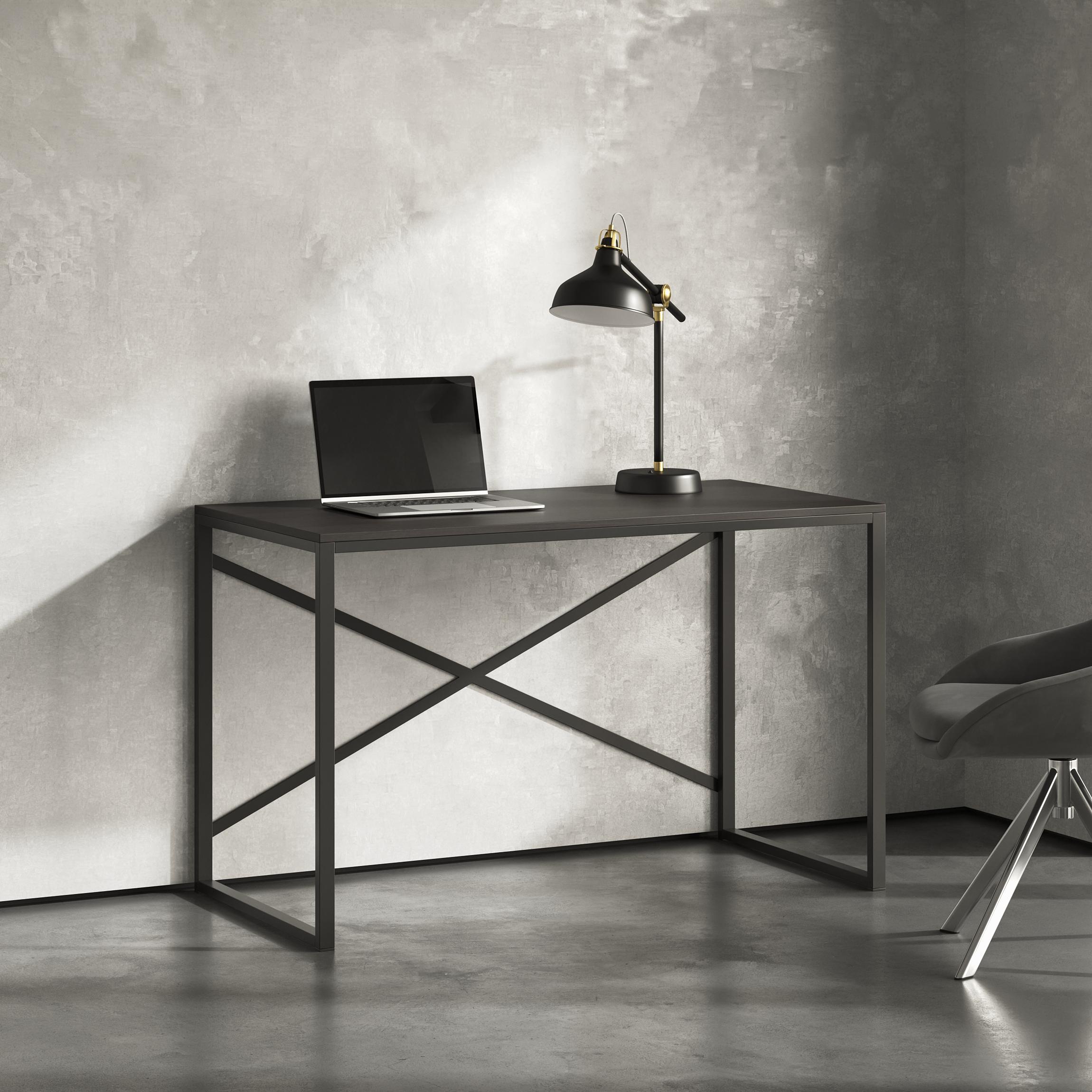 Стол письменный лофт Серия 02 1200х600х16 мм Дуб венге (23493155) - фото 1