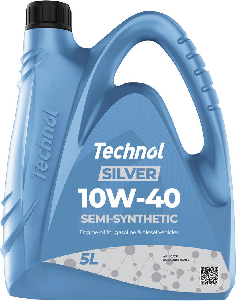 Моторне мастило бензин/дизель Technol 10W-40 5 л Silver