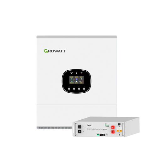 Комплект автономного енергозабезпечення Growatt SPE 6000TL HVM-G2 6kW та Deye SE-G5.1 Pro-B 5,12kWh White (34618402)