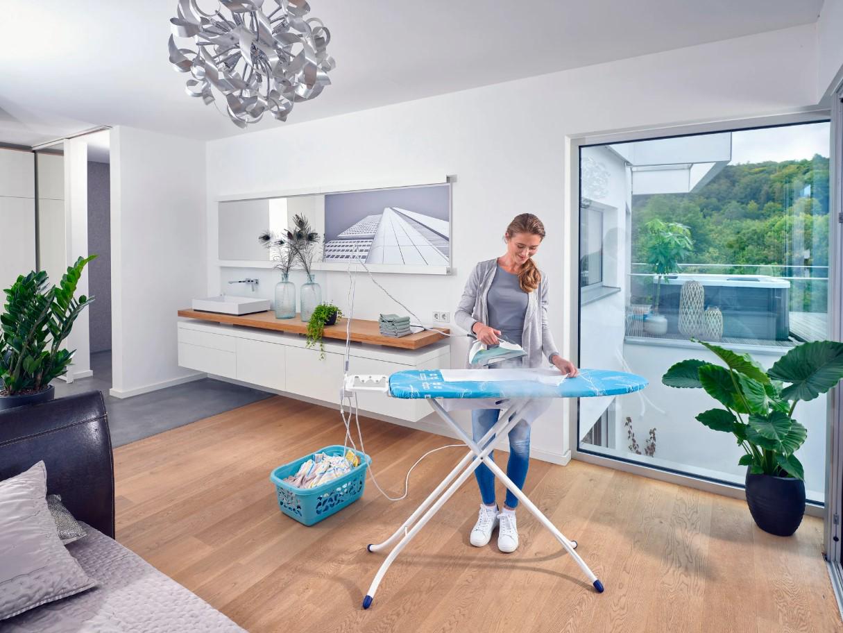 Дошка прасувальна Leifheit AirBoard M Compact Plus 120х38 см (72586) - фото 6 Дошка прасувальна Leifheit AirBoard M Compact Plus 120х38 см (72586) - фото 6