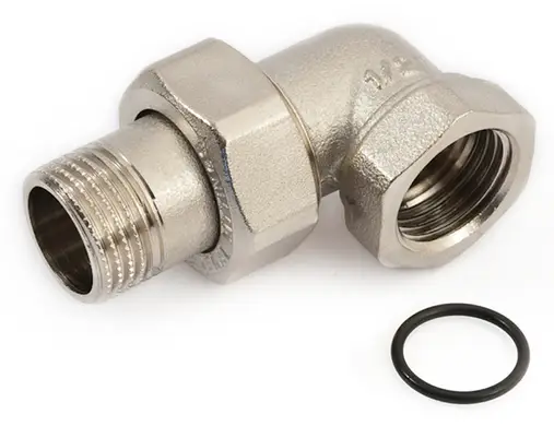 Сгон-американка General Fittings 3/4" ЗВ угловая с кольцевым уплотнителем (AKV-2700I4N050500A)