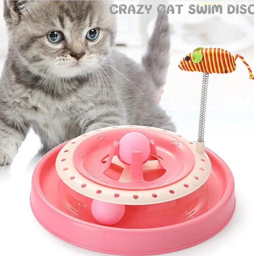 Іграшка для кішок на пружині Cat Scratch Pen трек 2 Рожевий кульки (2104618638) - фото 3 Іграшка для кішок на пружині Cat Scratch Pen трек 2 Рожевий кульки (2104618638) - фото 3