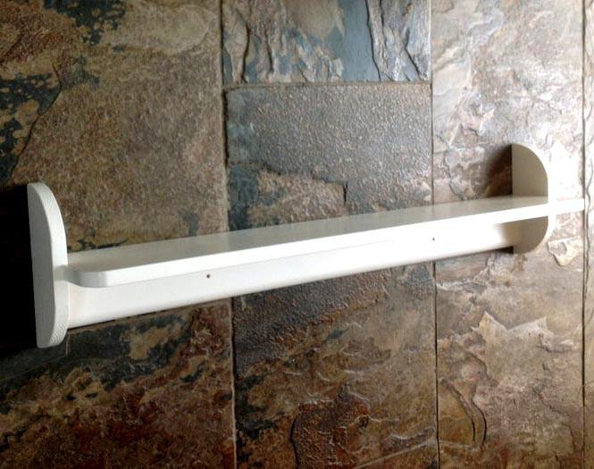 Полка книжная настенная из дерева Живаго Зефир (КПГ-001220)