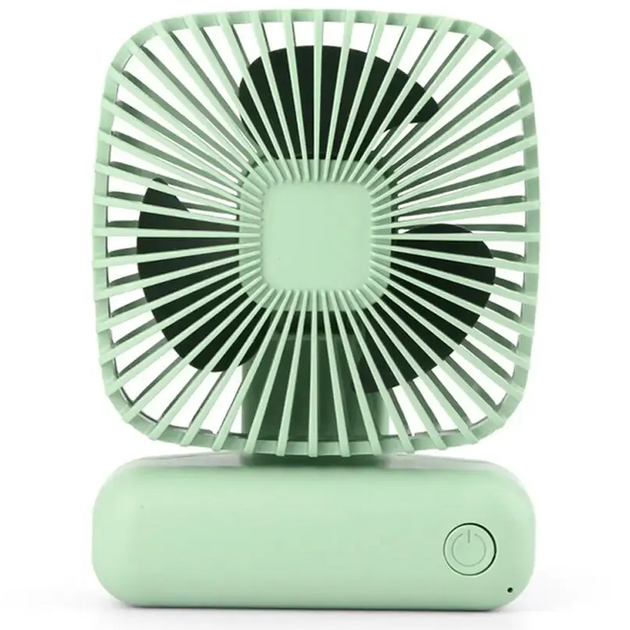 Вентилятор портативный аккумуляторный Green (FC-6353)