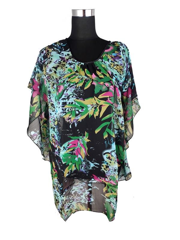 Блузка из вискозы р. 50-56 (C3132)