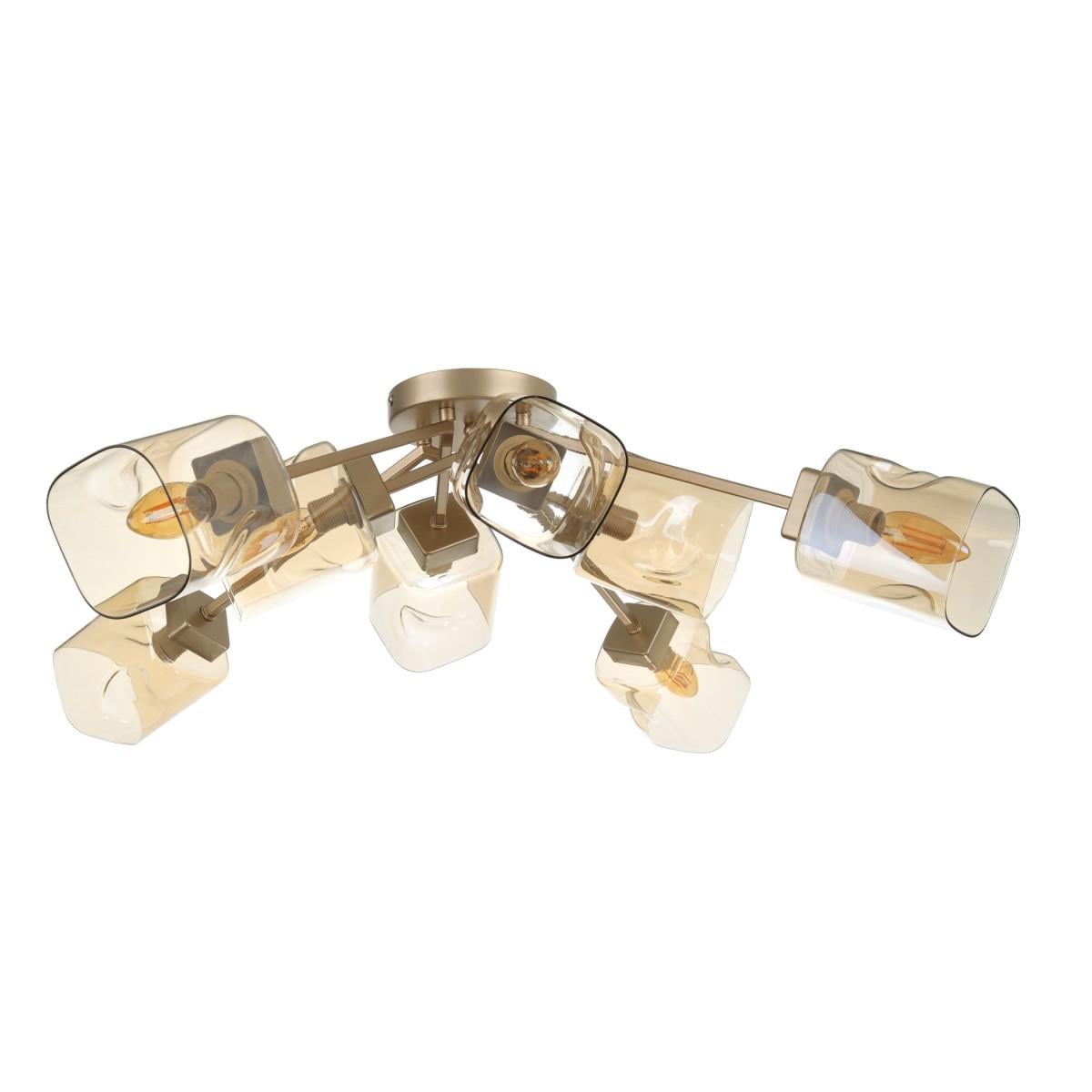 Люстра Brille LK-669S/8 E14 FG (23-804)