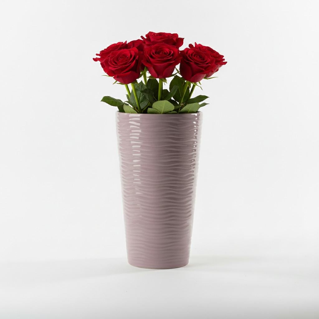 Ваза Nana ceramics Волна 28 см (9041)