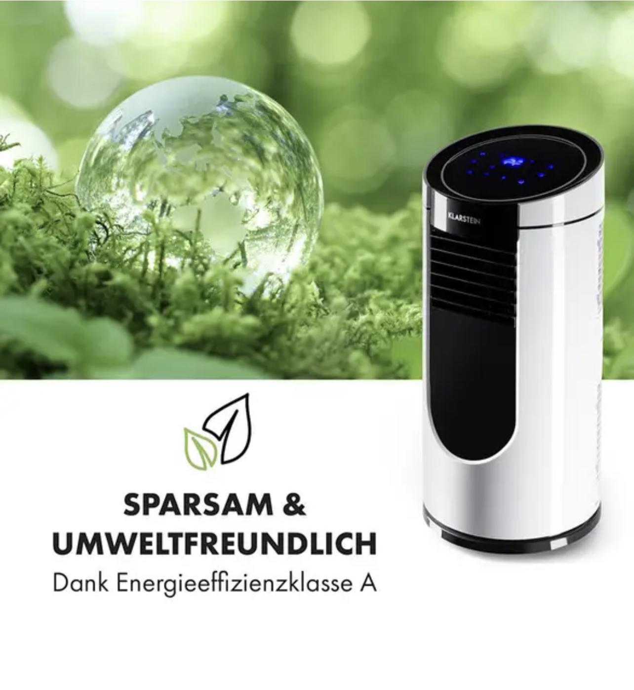 Кондиціонер мобільний KLARSTEIN Metrobreeze Miami 9000 BTU/2,6 кВт 950 Вт 26-44 м2 Біло-чорний (10034678) - фото 5 Кондиціонер мобільний KLARSTEIN Metrobreeze Miami 9000 BTU/2,6 кВт 950 Вт 26-44 м2 Біло-чорний (10034678) - фото 5