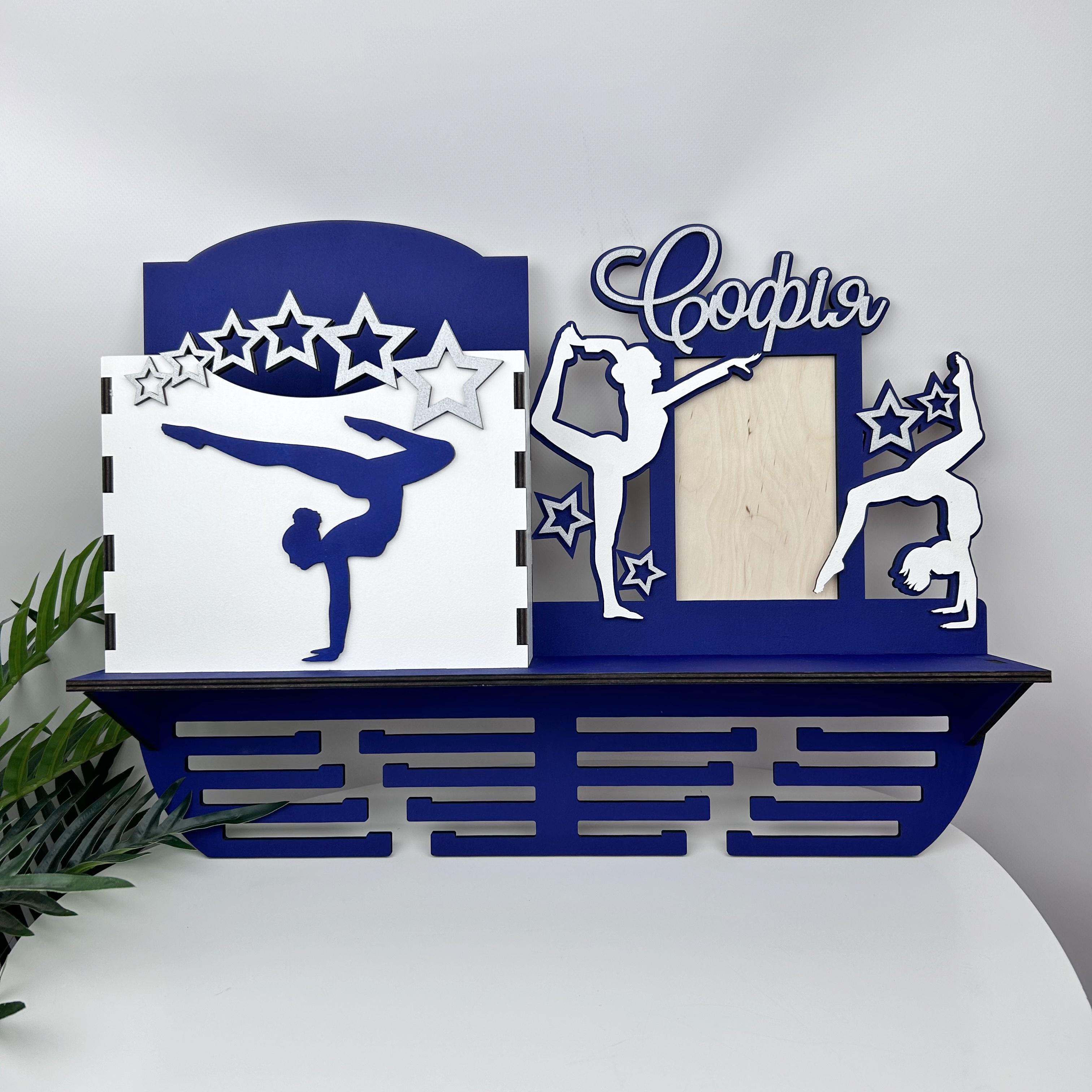 Держатель большой медалей кубков и грамот Гимнастика (МЭ-0097)