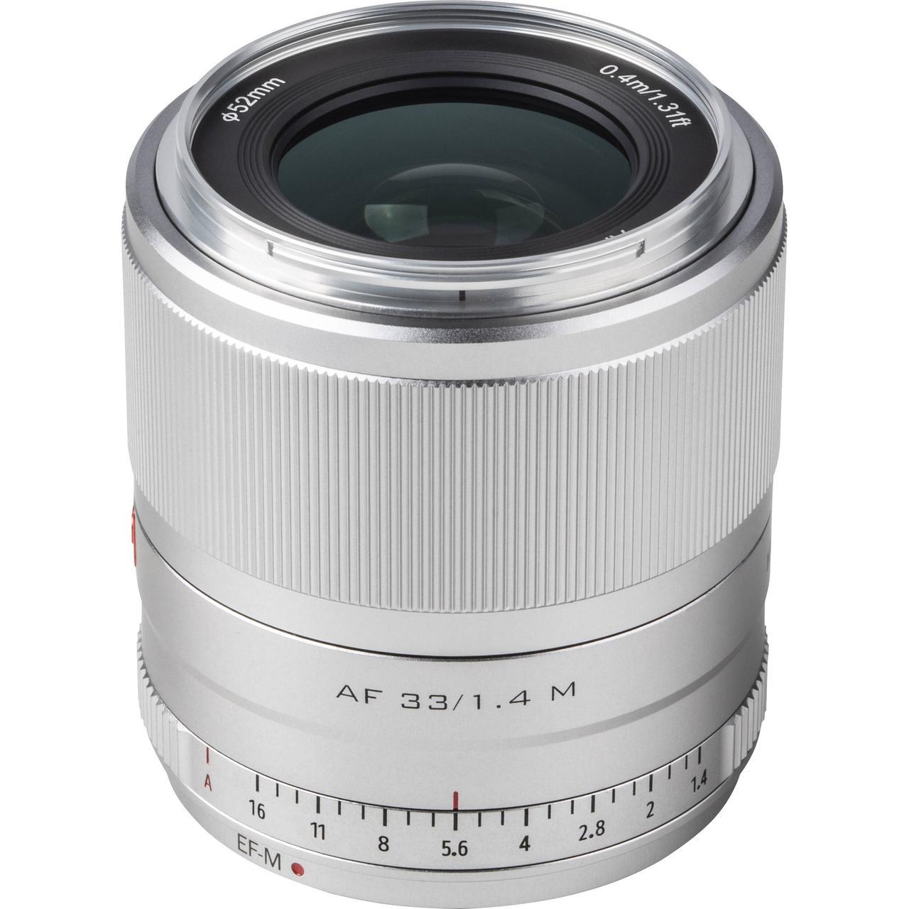 Об'єктив Viltrox f/1,4 M AF 33/1,4 M Canon EF-M автофокусний D 33 мм (1301970809)