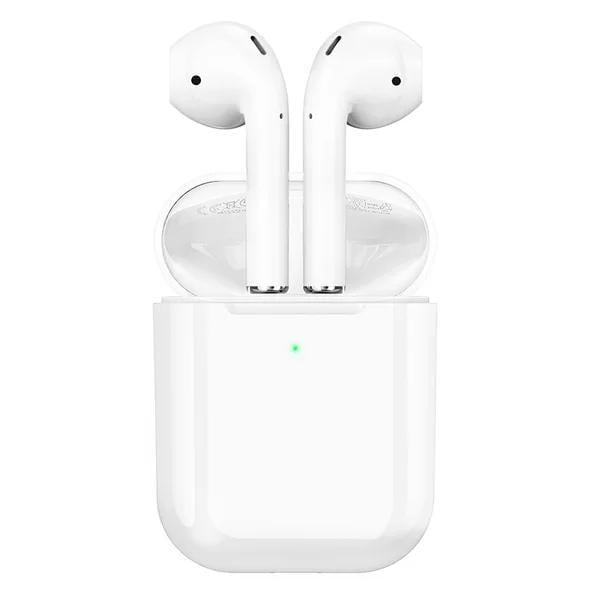 TWS-навушники бездротові Borofone BW89 Bluetooth 5.4 акумулятор 30 mAh White (6941991123191)