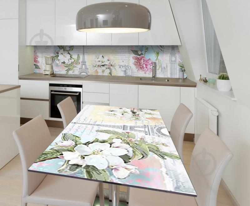 Наклейка виниловая на стол Zatarga  "Весеннее путешествие" 650х1200 мм Z181725/1st