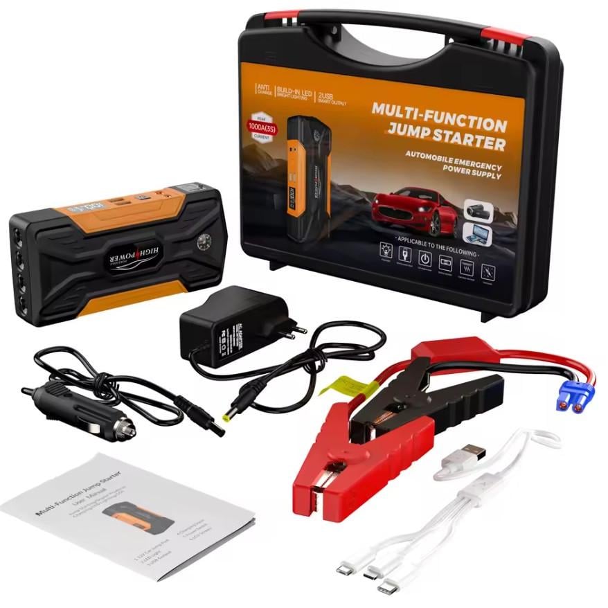 Пуско-зарядное автомобильное устройство RIAS QY28 LCD 25000 mAh 2хUSB с фонариком (3_06147) Пуско-зарядное автомобильное устройство RIAS QY28 LCD 25000 mAh 2хUSB с фонариком (3_06147)