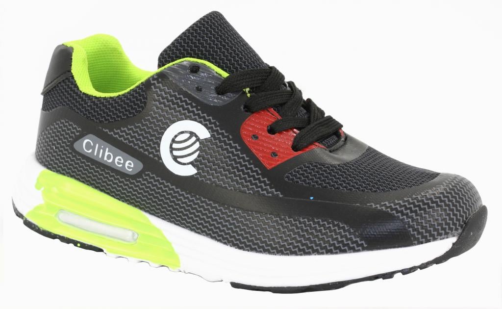 Кросівки для хлопчиків р. 31 Чорно-сірий (118)