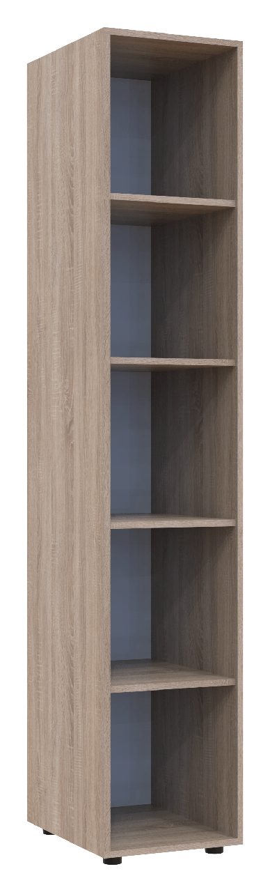 Пенал открытый Doros Гелар 38,2х49,5х204 см Дуб Сонома (DRS-011142)