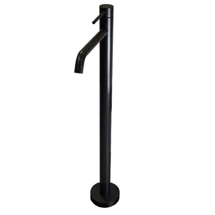 Cмеситель для ванны Paffoni Light LIG031NO напольный Черный (141966)